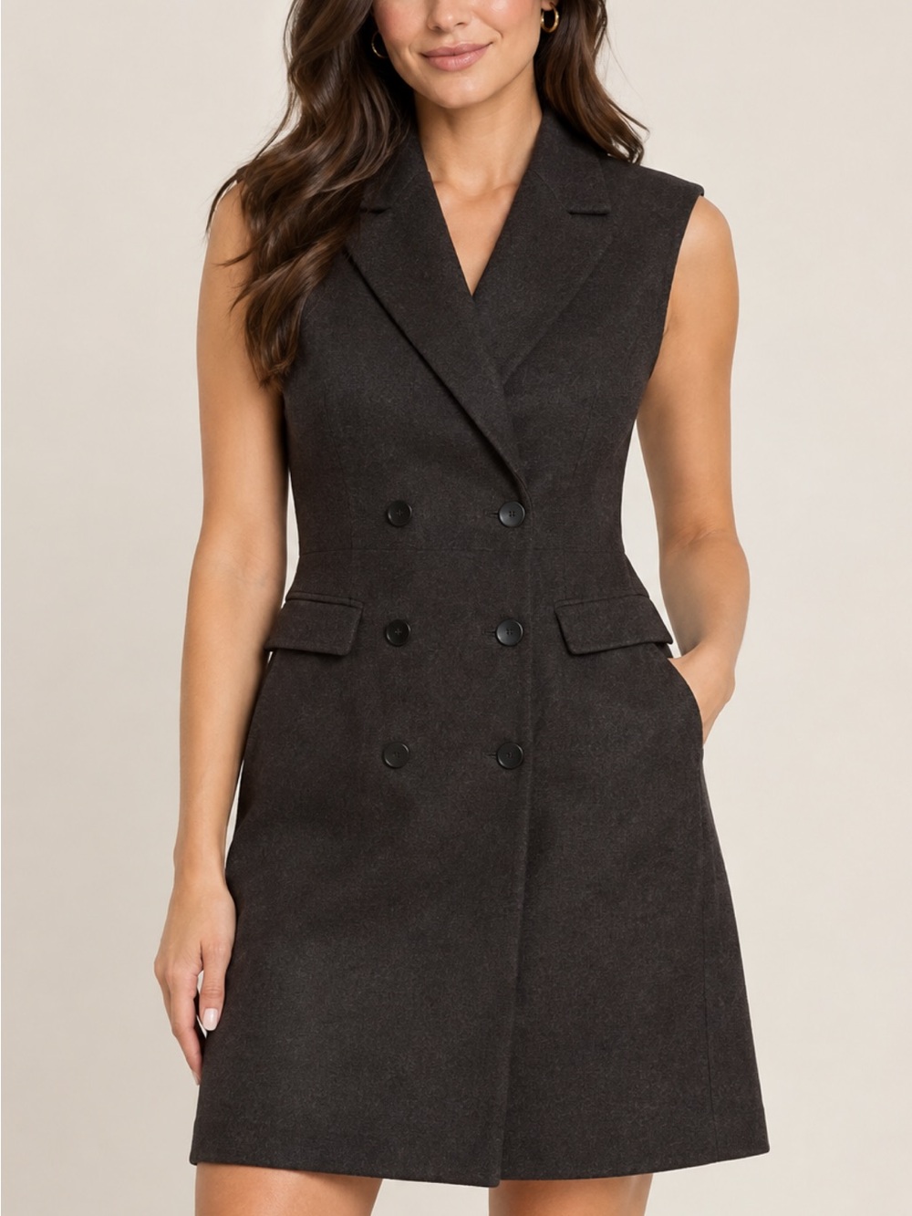 THEORY wool/cashmere blend vest